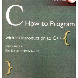 کتاب چگونه با C برنامه بنویسیم ویرایش هشتم زبان اصلی (افست)