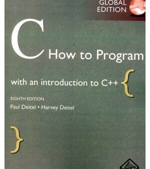 کتاب چگونه با C برنامه بنویسیم ویرایش هشتم زبان اصلی (افست)