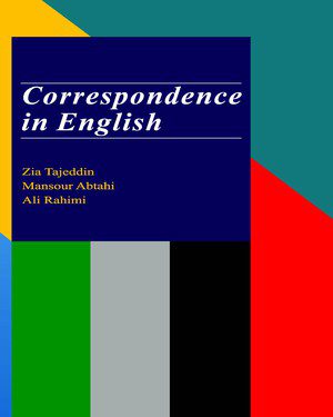 کتاب
Correspondence in English