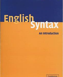 کتاب English Syntax